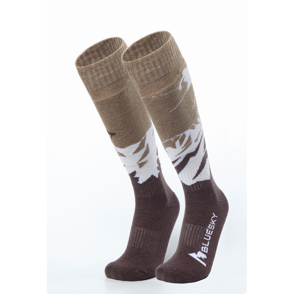 Ski & Snowboard Socks (Brown)