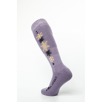 Ski & Snowboard Socks (Purple)