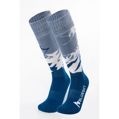 Ski & Snowboard Socks (Blue)