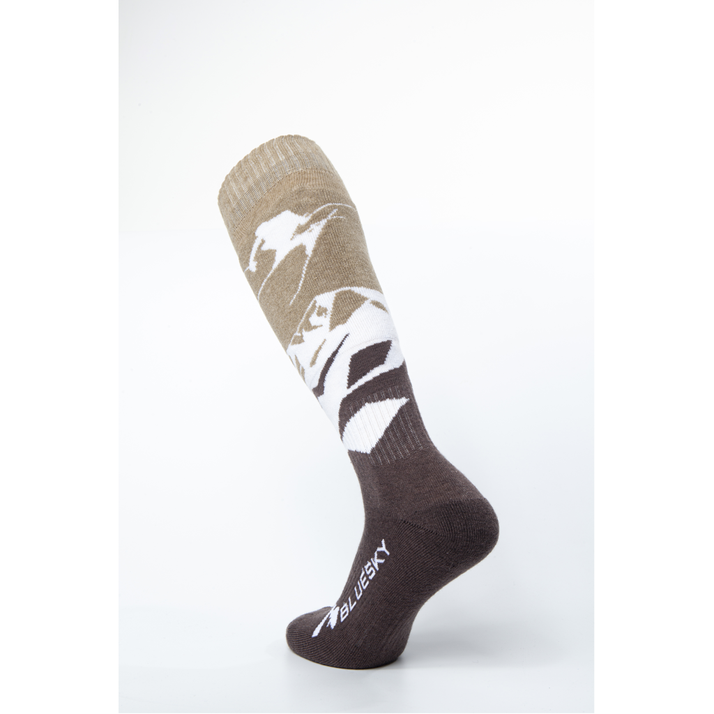 Ski & Snowboard Socks (Brown)