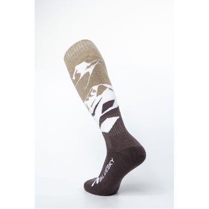Ski & Snowboard Socks (Brown)