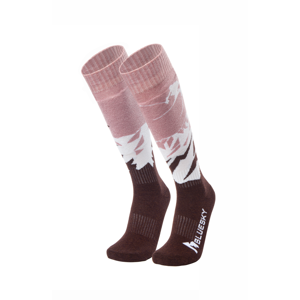 Ski & Snowboard Socks (Pink)
