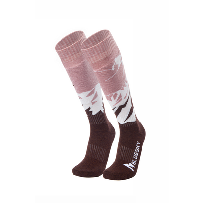 Ski & Snowboard Socks (Pink)