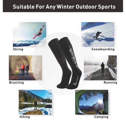 Ski & Snowboard Socks (Black)